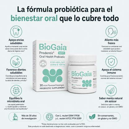 Prodentis | Probiotico para la salud oral